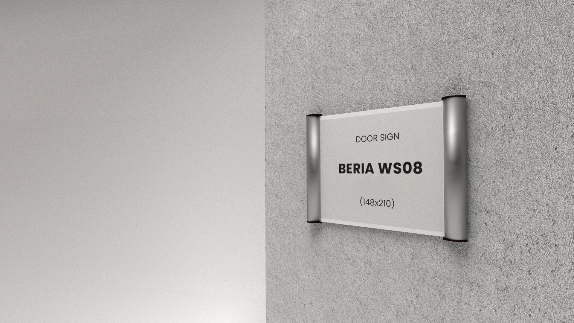 Doorsign BERIA 148x210mm